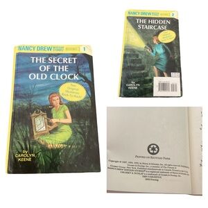 ☃️ Nancy Drew Mystery Stories Book 1987